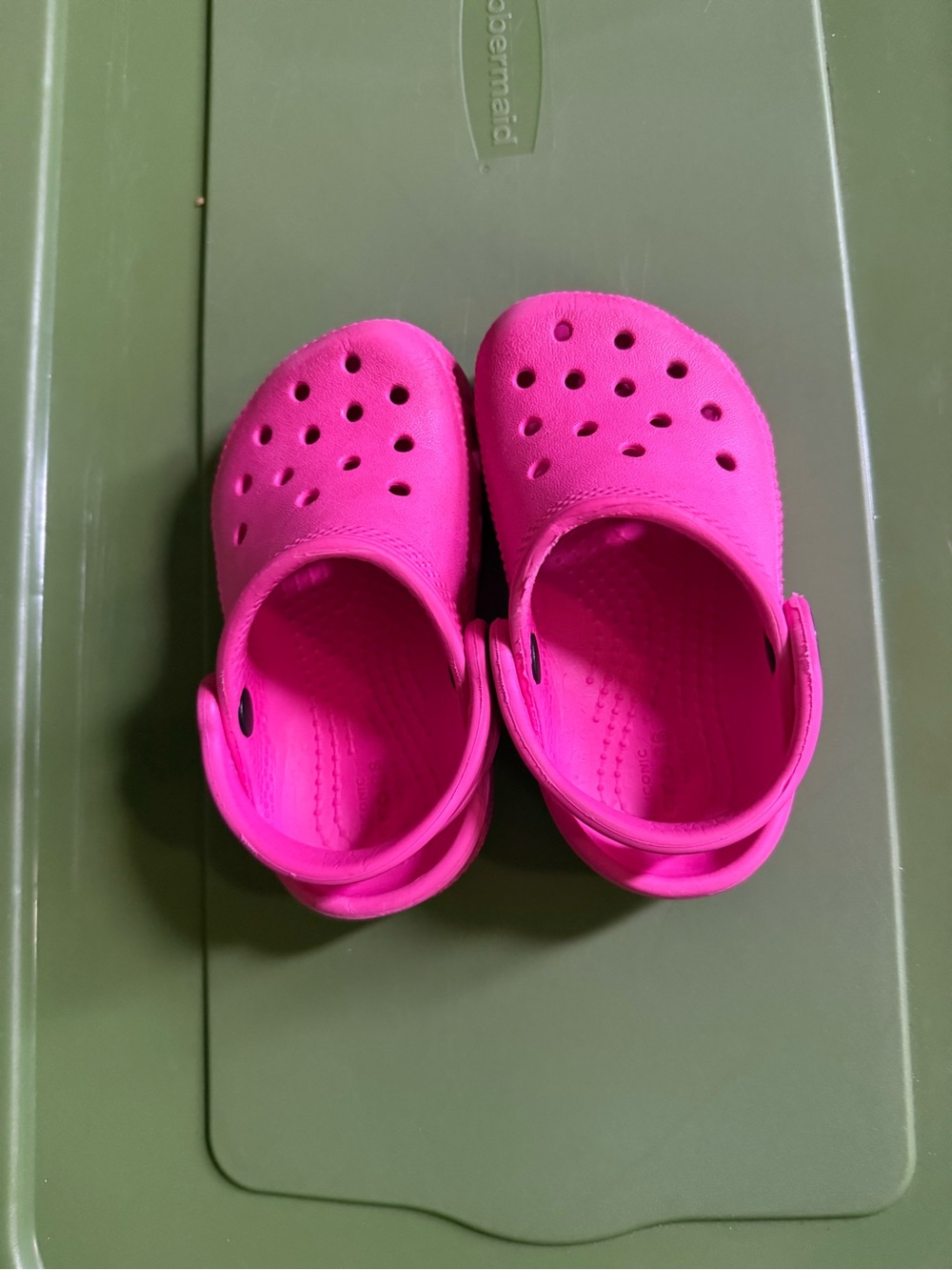 CROCS Kids Hot Pink Classic Clog